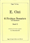 6 Petites Sonates de E. Ozi