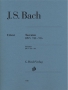 BACH J. S : Toccatas BWV 910-916
